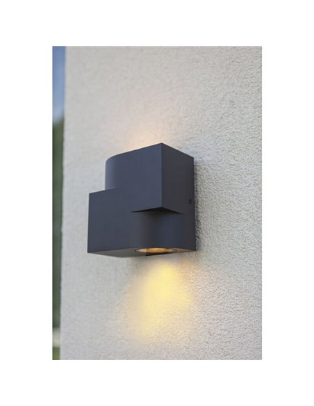 Applique murale MARBO up&down au design géométrique 2xGU10