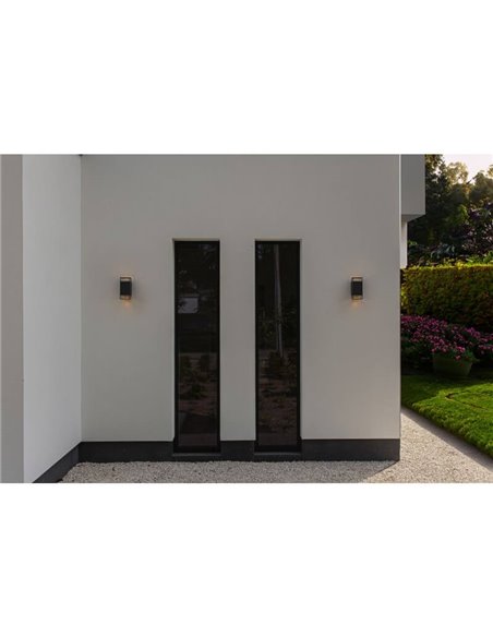 Aplique RIDGE up&down com design moderno 2xGU10