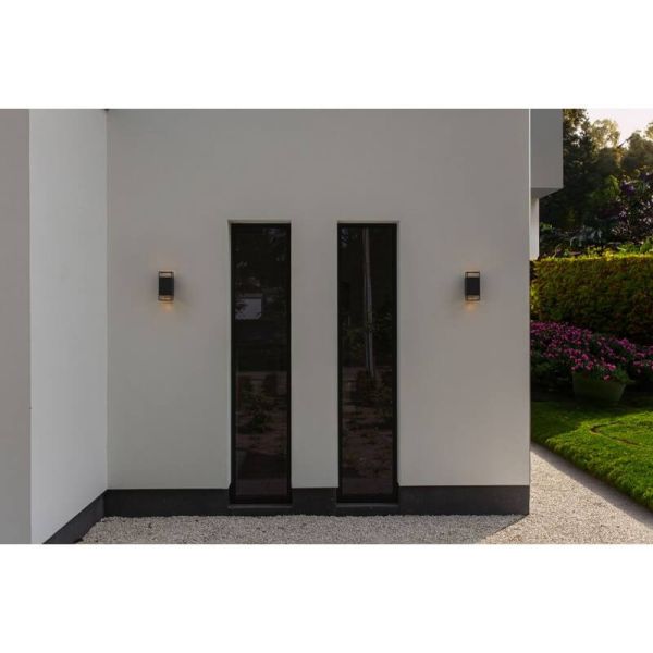 Aplique RIDGE up&down com design moderno 2xGU10