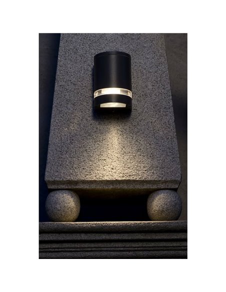 Aplique alta resistencia exterior FOCUS GU10 antracita