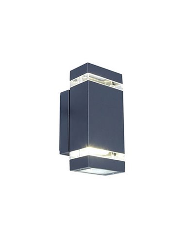 Aplique de pared exterior FOCUS up&down 4000K 8,3W