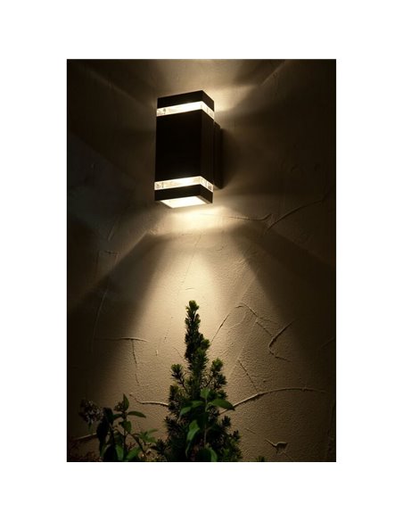 Aplique de pared exterior FOCUS up&down 4000K 8,3W