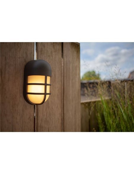 Aplique LED de aluminio BULLO para exterior 14,5W 3000K