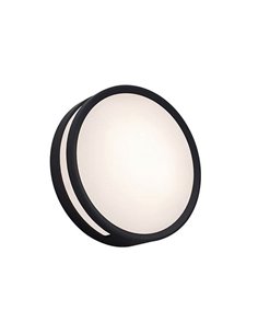 Aplique de exterior LED ROLA negro 13W 3000K mate/antracita
