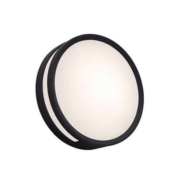 Aplique de exterior LED ROLA negro 13W 3000K mate/antracita
