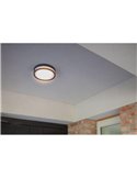 Aplique de exterior LED ROLA negro 13W 3000K mate/antracita
