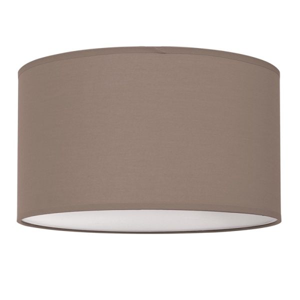Plafónde Techo Color topo Marrón 50Cm Tela 4XE27 | LeonLeds