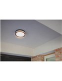 Aplique de exterior LED ROLA negro 13W 3000K mate/antracita

