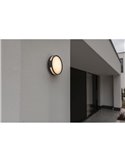 ROLA Aplique LED para exterior preto 13W 3000K fosco/antracite