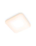 Plafón cuadrado LED para techo MAUVE Ø26cm 24W 2700K IP20 | LeonLeds