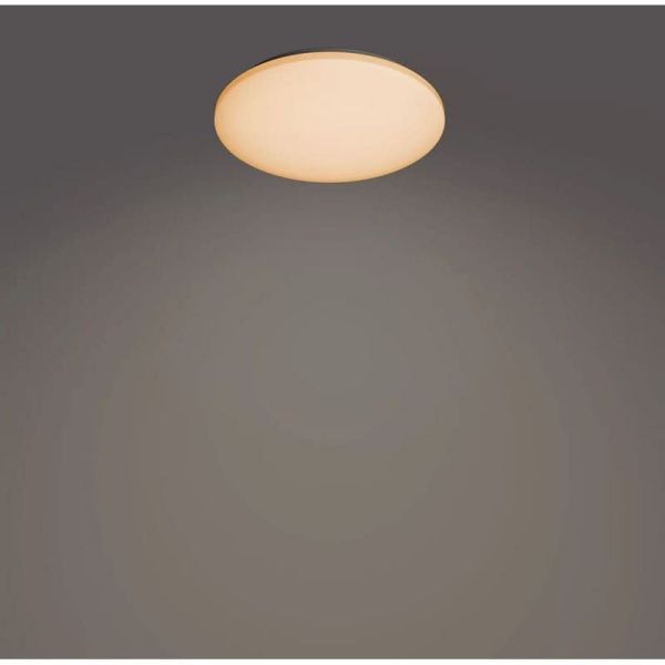 Plafonnier LED rond Ø38cm IZSO 40W sans fil | LéonLeds