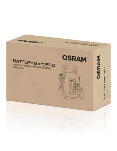 Arrancador de alta potencia para Vehículos - de Iones de Litio BATTERYstart PRO 1000 OEBSPL1000 | LeonLeds