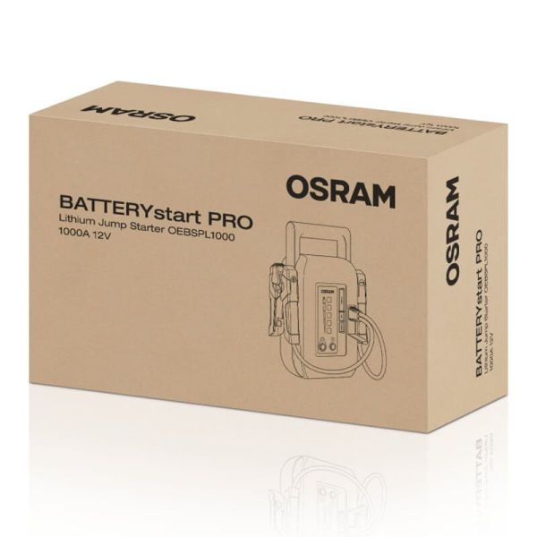 Arrancador de alta potencia para Vehículos - de Iones de Litio BATTERYstart PRO 1000 OEBSPL1000 | LeonLeds