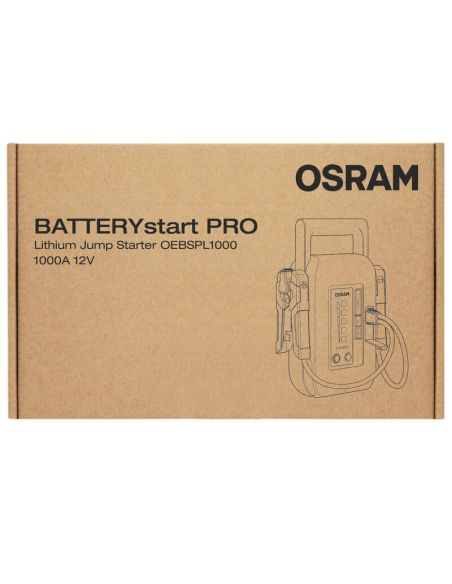 Démarreur haute puissance pour véhicules - Lithium Ion BATTERYstart PRO 1000 OEBSPL1000 | LéonLeds