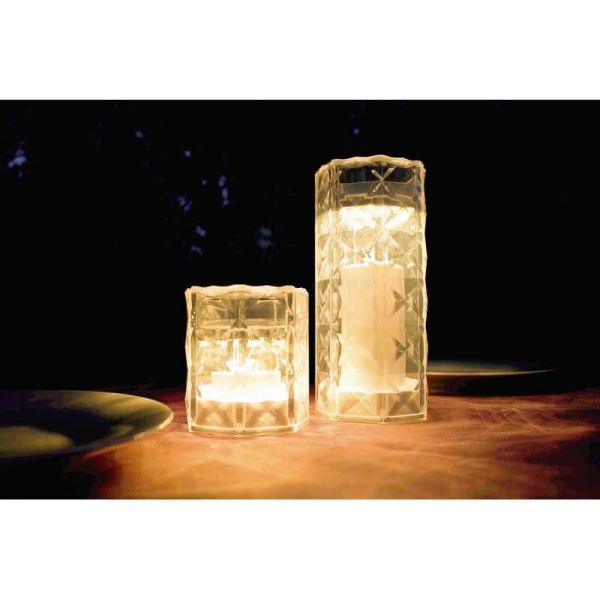 Lampe bougie effet flamme JACK 10 cm de haut