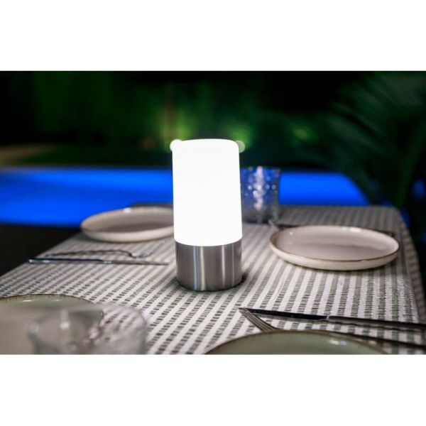 Lámpara de mesa/suelo MAIA 19 gris espacial 3000-6000K + RGB