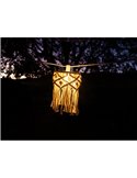 Guirnalda decorativa con Luz MYKONOS GARLAND solar + cable 8 LEDS