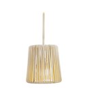 Lámpara colgante para exterior CONTA MINI HANG portátil Blanco (Mini Cherry incluido)