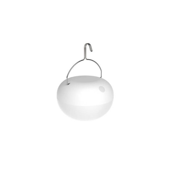 COCO BULB BATTERY Ampoule LED flottante IP68 avec crochet de suspension blanc