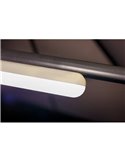 Tubo LED para sombrilla/carpa BANANA magnética con batería Dimable + RGB (con straps para colgar)