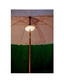 Lámpara redonda con imán para sombrilla LIMA con batería Dimable + RGB