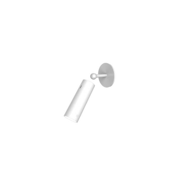 Aplique sin punto de luz ROLL 4 con accesorio imantado de pared, táctil, blanco 3W -sin cables-