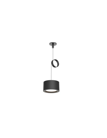 Accesorio para hacer colgante los apliques ROLL facil instalación (adhesivo/tornillos) negro