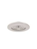 Plafón Ventilador LED de techo AMIGO blanco motor DC 25+60W  | LeonLeds