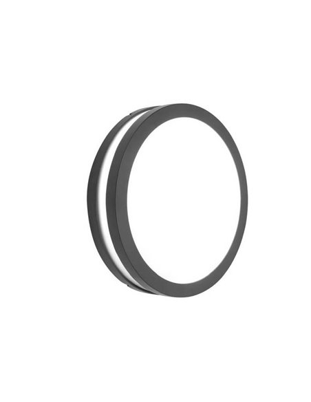 Plafon/candeeiro de parede para exteriores TITAN antracite E27