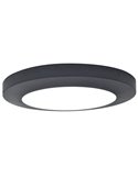 Plafón de Techo LED exterior KAYAH antracita 16,5W 3000K