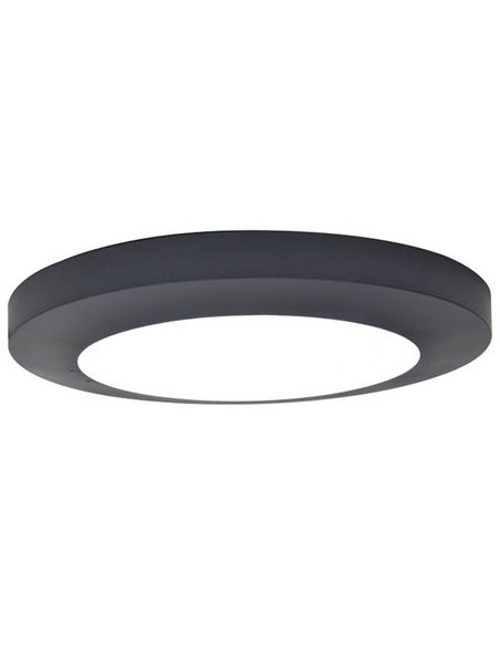 Plafón de Techo LED exterior KAYAH antracita 16,5W 3000K