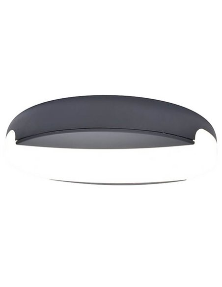 Plafón LED de techo SWEEP de exterior 23,5W IP54 antracita