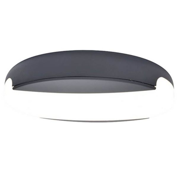 Plafón LED de techo SWEEP de exterior 23,5W IP54 antracita