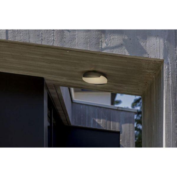 Plafón LED de techo SWEEP de exterior 23,5W IP54 antracita
