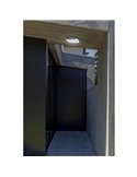 Plafón LED de techo SWEEP de exterior 23,5W IP54 antracita