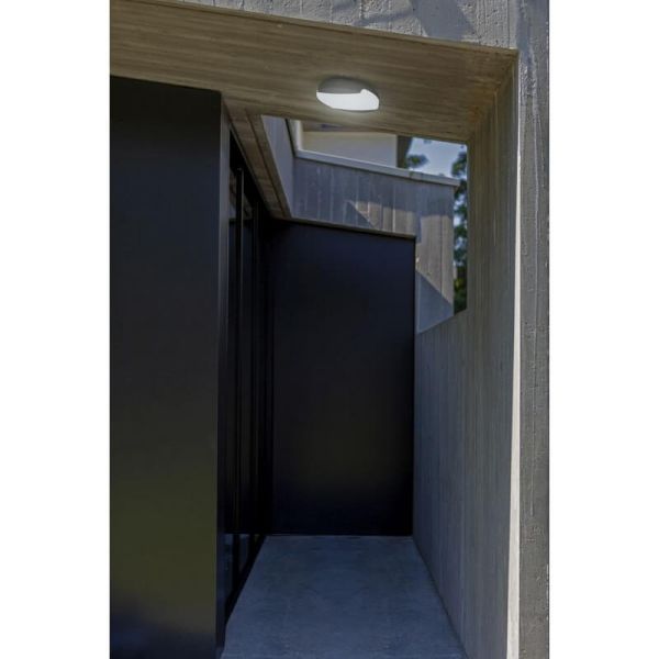 Plafón LED de techo SWEEP de exterior 23,5W IP54 antracita