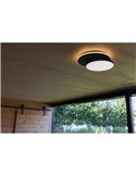 Applique ou plafonnier extérieur LED GOLETA avec mouvement à 320°, 24,3 W