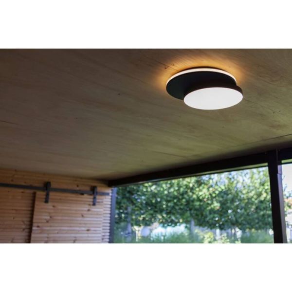 Applique ou plafonnier LED d'extérieur GOLETA avec mouvement à 320º 24,3W