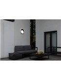 Applique ou plafonnier LED d'extérieur GOLETA avec mouvement à 320º 24,3W