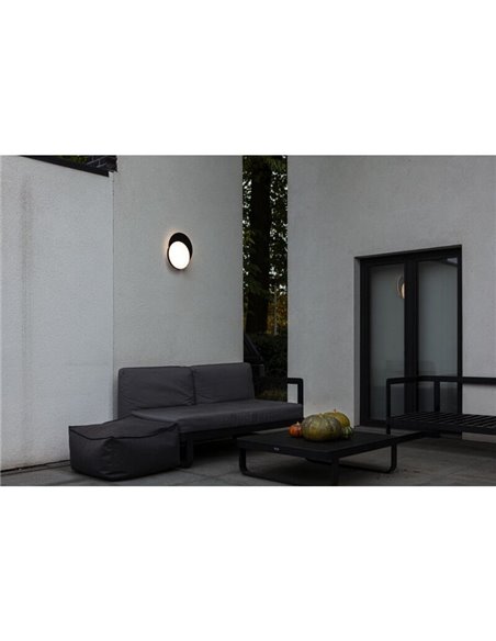 Applique ou plafonnier extérieur LED GOLETA avec mouvement à 320°, 24,3 W