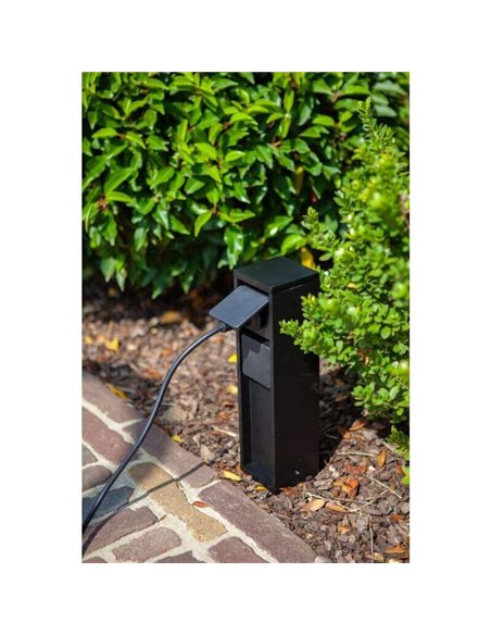 Toma de Corriente para exterior MAINS con 1/2 enchufe Zócalo schuko (31/24,1cm) hasta 3500W IP54