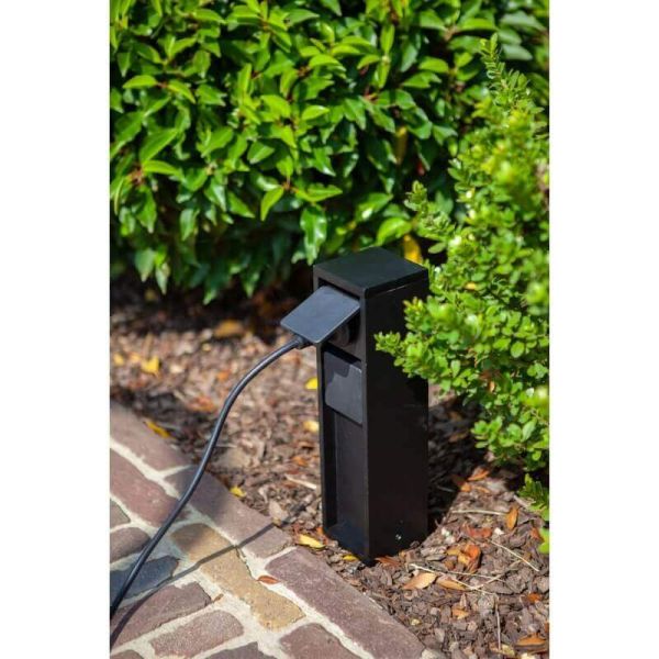 Toma de Corriente para exterior MAINS con 1/2 enchufe Zócalo schuko (31/24,1cm) hasta 3500W IP54