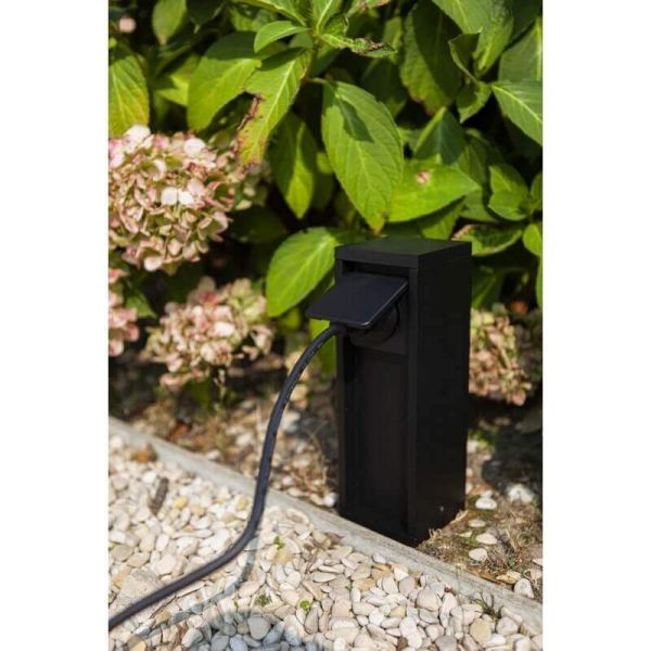 Toma de Corriente para exterior MAINS con 1/2 enchufe Zócalo schuko (31/24,1cm) hasta 3500W IP54