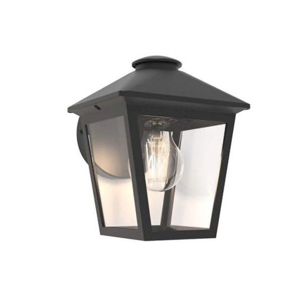 Aplique de pared rústico ZAGO como un carruaje antiguo, E27, exterior
