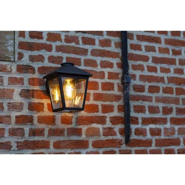 Aplique rústico ZAGO como uma carruagem velha, E27, exterior