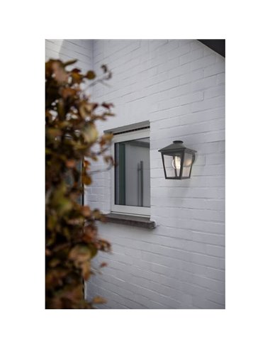 Applique rustique ZAGO comme une vieille calèche, E27, extérieur