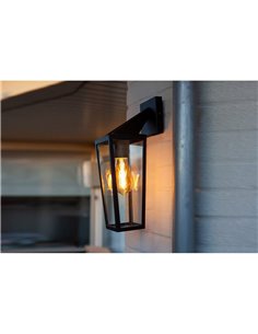 Aplique de exterior PINE com toque rústico, para lâmpadas de incandescência E27 2