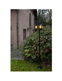 Lampadaire d'extérieur rustique PIN avec 3 Luminaires E27