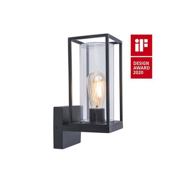 Farol de pared FLAIR con estilo rústico con y sin sensor de movimiento E27