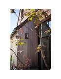 Farol de pared FLAIR negro para exterior E27